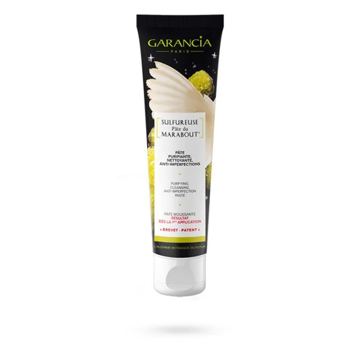 Sulfureuse Pâte du Marabout Garancia purifiante, nettoyante, anti-imperfections tube 150 ml 