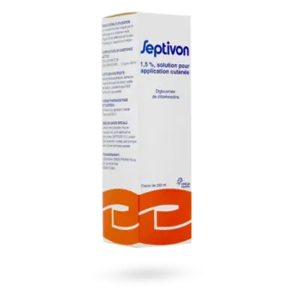 Septivon 1,5% solution antiseptique flacon 250 ml