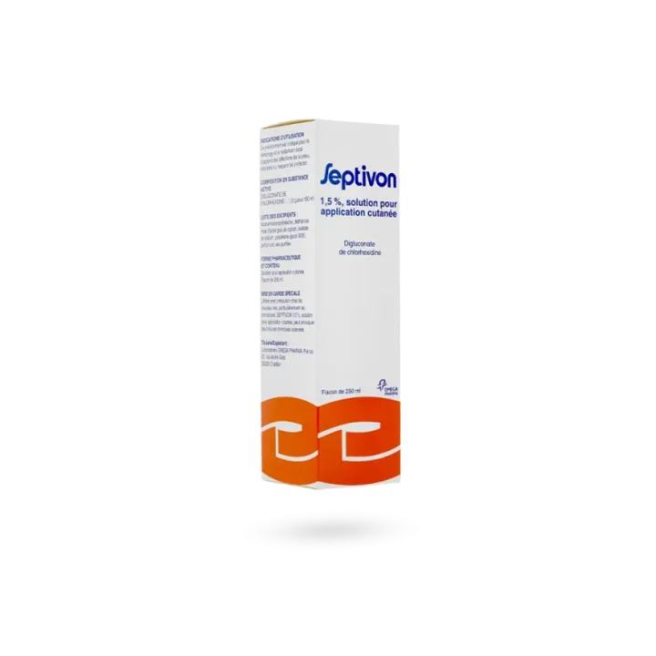 Septivon 1,5% solution antiseptique flacon 250 ml