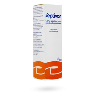 Septivon 1,5% solution antiseptique flacon 500 ml