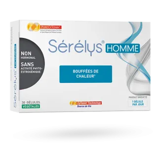 Sérélys Homme bouffées de chaleur 30 gélules