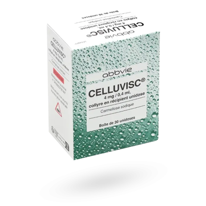 Celluvisc collyre 4 mg/0,4 ml 30 unidoses