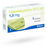 Lévonorgestrel Mylan 1,5 mg - 1 comprimé contraceptif d'urgence