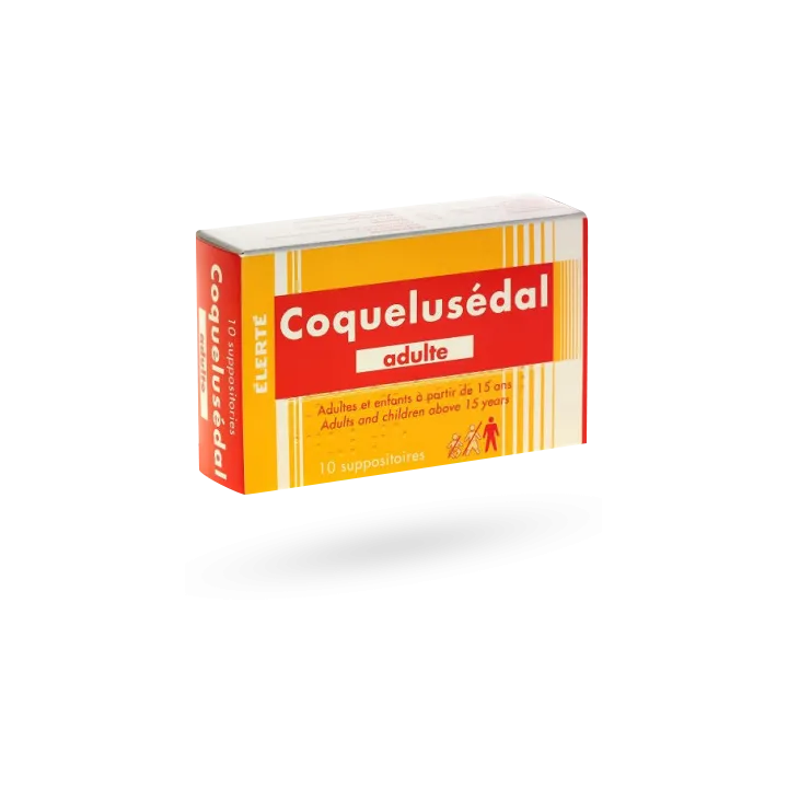 Coquelusédal adulte bronchite 10 suppositoires