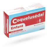 Coquelusédal enfant bronchite - 10 suppositoires