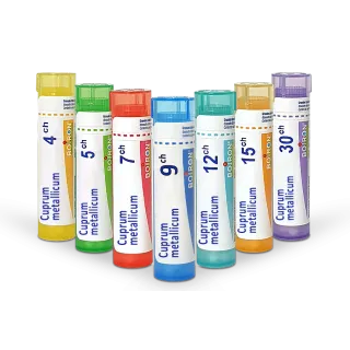 Cuprum Metallicum Boiron tubes granules doses - 4 CH 5 CH 7 CH 9 CH 15 CH 30 CH 12 CH