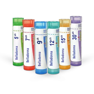 Belladonna Boiron tubes granules - 5 CH 7 CH 9 CH 12 CH 15 CH 30 CH