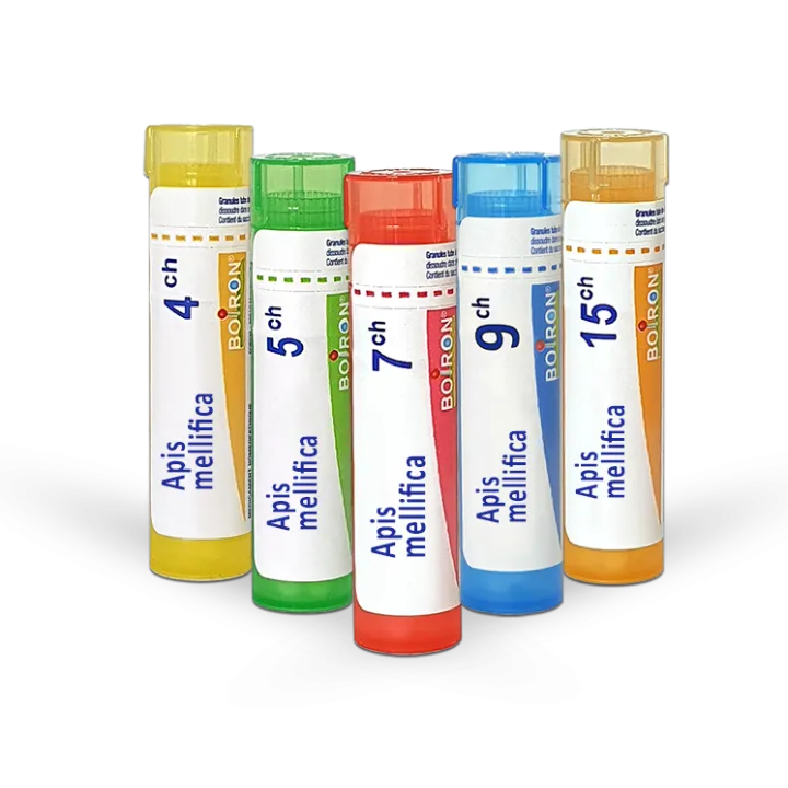 Apis mellifica Boiron tube granules - 4 CH  5 CH 7 CH 9 CH 15 CH 