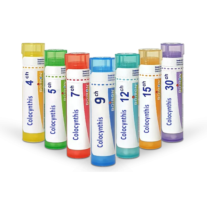 Colocynthis Boiron tube granules et doses - 4 CH 5 CH 7 CH 9 CH 12 CH 15 CH 30 CH