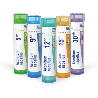 Aconitum napellus Boiron tubes granules et doses - 5 CH 9 CH 12 CH 15 CH 30 CH