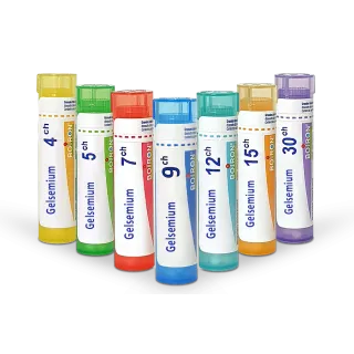 Gelsemium Boiron tubes granules et doses -  4 CH 5 CH 7 CH 9 CH 12 CH 15 CH 30 CH