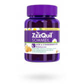 ZzzQuil Sommeil mélatonine - 30 gommes à mâcher mangue banane