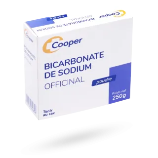 Bicarbonate de sodium Cooper officinal - 250 g bicarbonate de soude)