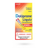 Doliprane Liquiz 1000 mg paracétamol - 8 sachets