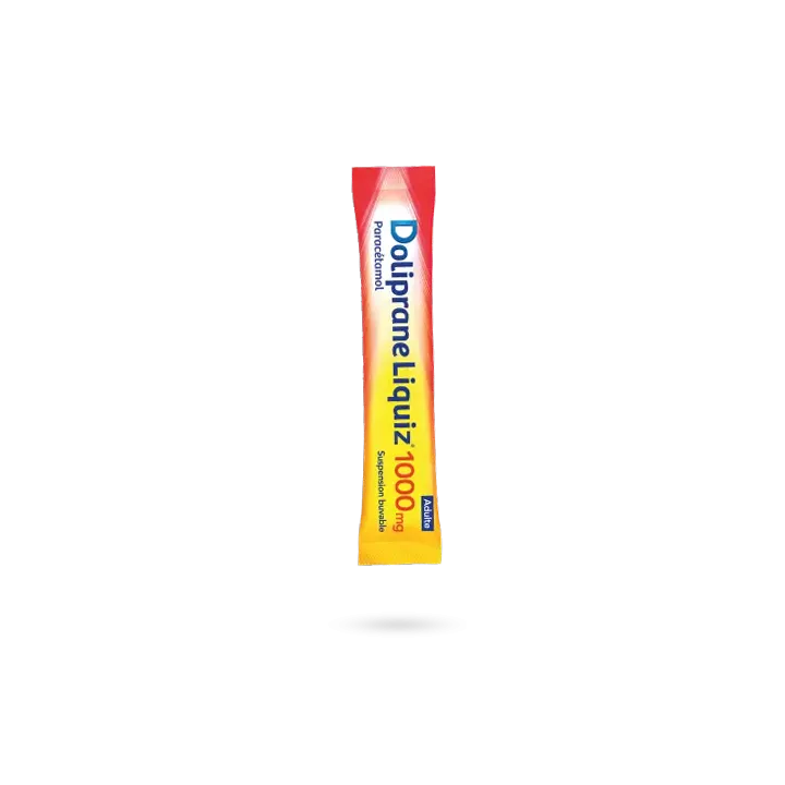 Doliprane Liquiz 1000 mg paracétamol douleurs et fièvre 8 sachets