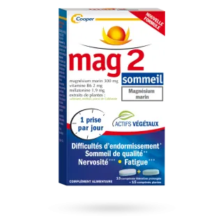 Mag 2 sommeil libération prolongée 30 comprimés - Nervosité