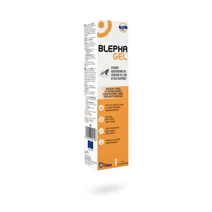 Blephagel gel stérile hygiène contour de l'oeil et paupières 30 g
