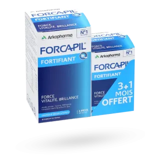 Forcapil cheveux et ongles formule fortifiante Arkopharma 180 + 60 gélules Forcapil cheveux et ongles formule fortifiante Arkopharma 180 + 60 gélules