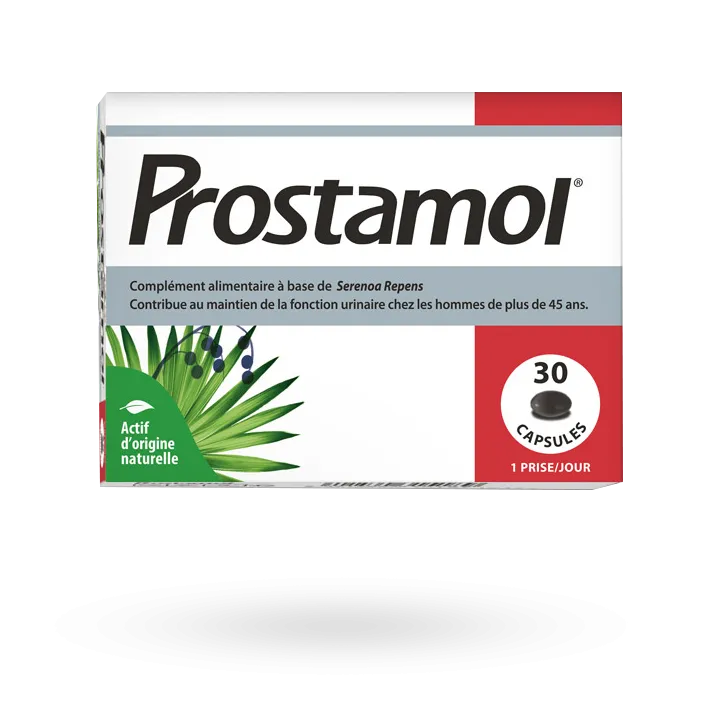 Prostamol prostate homme complément alimentaire 30 capsules molles