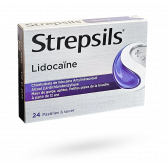 Strepsils Lidocaïne pastilles à sucer maux de gorge
