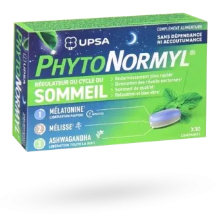 PhytoNormyl régulateur du cycle du sommeil UPSA 30 comprimés