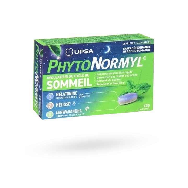 PhytoNormyl régulateur du cycle du sommeil UPSA 30 comprimés