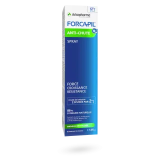 Forcapil spray anti-chute cheveux dévitalisés Arkopharma 125 ml