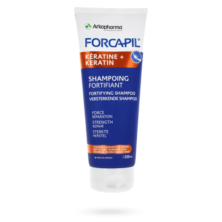Forcapil shampoing fortifiant Kératine + Arkopharma 200 ml