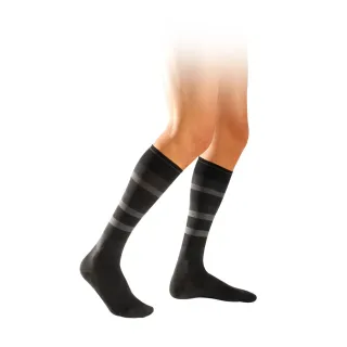 Sigvaris Styles Motifs rayures chaussettes de contention homme classe 2