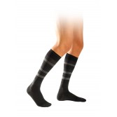 Sigvaris Styles Motifs rayures chaussettes de contention homme - Classe 2