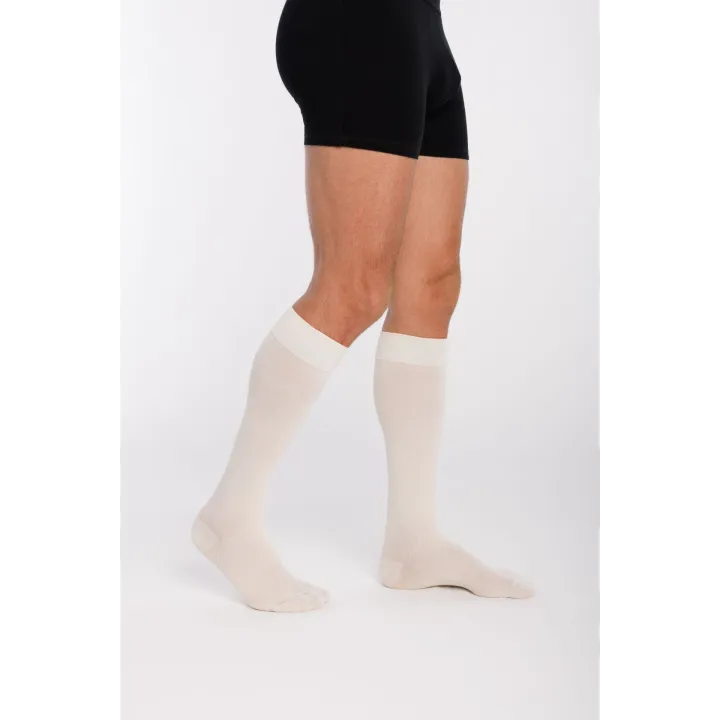 Sigvaris Active Coton BIO 55% chaussettes de contention homme classe 2