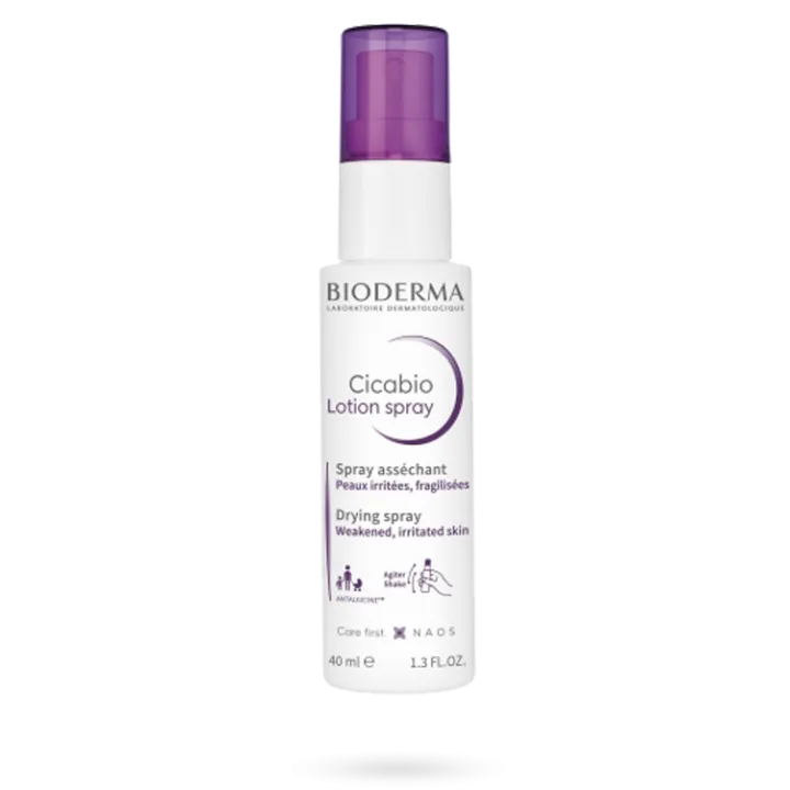 Cicabio lotion réparatrice asséchante Bioderma 40 ml