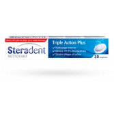 Steradent nettoyant Triple Action Plus - Nettoyage en 3 minutes