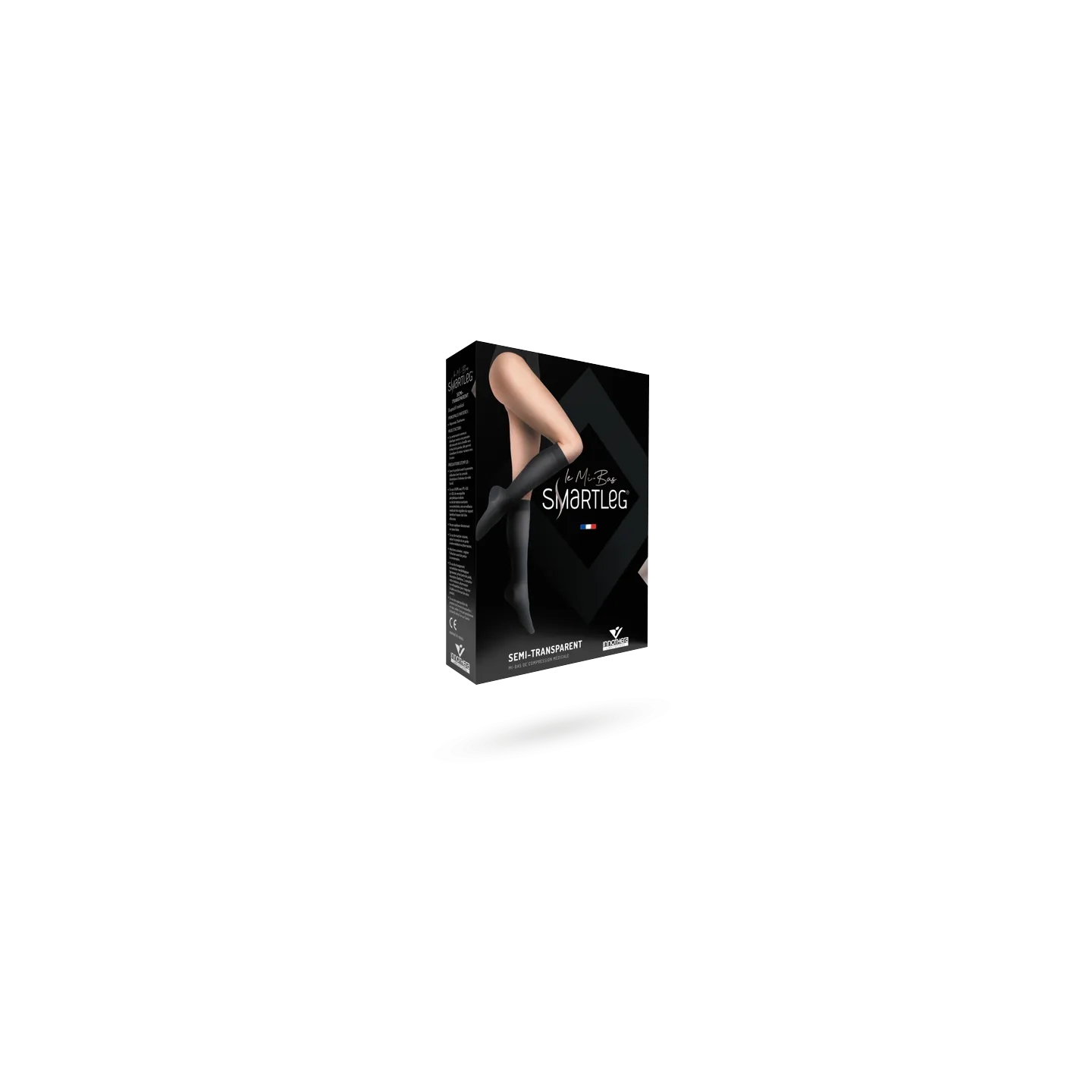 Smartleg Semi-transparent mi-bas de contention Innothera Classe II