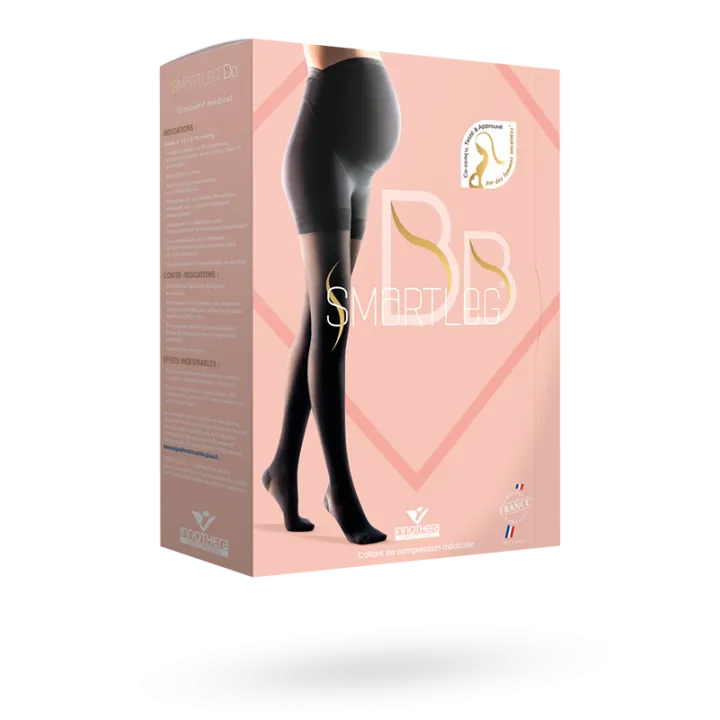 Smartleg BB Semi-transparent collants de contention femme enceinte - Innothera Classe II