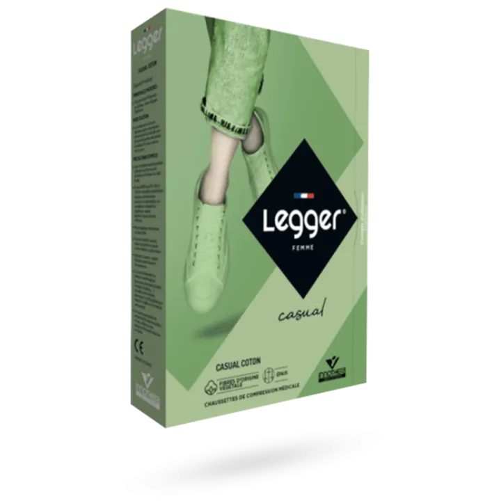 Legger Femme Casual Coton chaussettes de contention Innothera Classe II