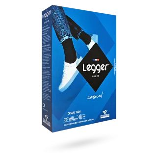 Legger Homme Casual Tech chaussettes de contention fines Innothera Classe II