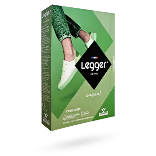 Legger Homme Casual Coton chaussettes de contention épaisses Innothera Classe II