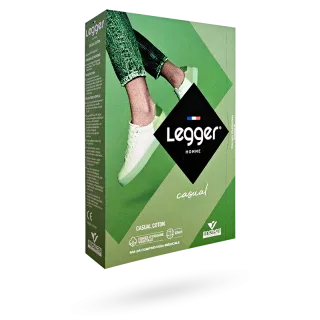 Legger Homme Casual Coton bas de contention autofixants Innothera Classe II