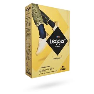 Legger Homme Casual T-Fibre chaussettes de contention fines Innothera Classe II