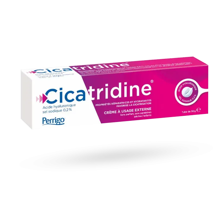 Cicatridine crème acide hyaluronique cicatrisation 30 g