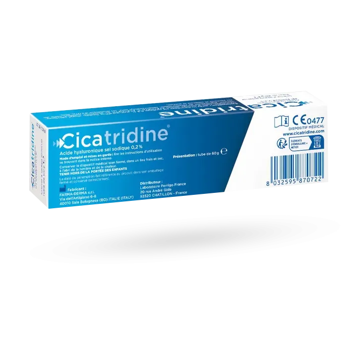 Cicatridine crème acide hyaluronique 60 g