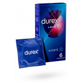 Durex Love préservatifs faciles à mettre - 6 préservatifs lubrifiés