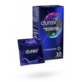 Durex Performance Booster préservatifs avec gel retardant - 10 préservatifs