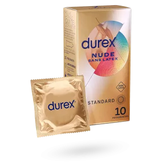 Durex Nude préservatifs sans latex préservatifs ultra fins