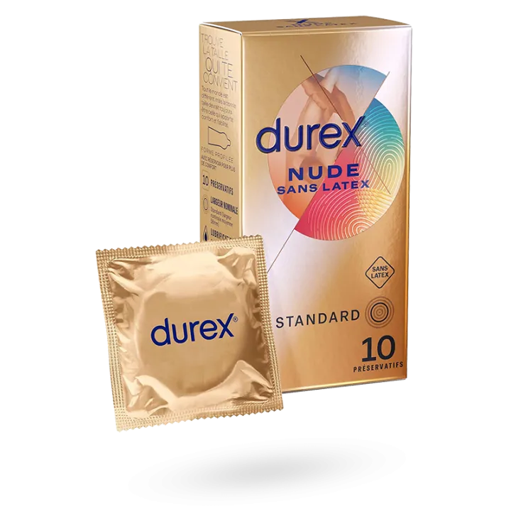Durex Nude préservatifs sans latex préservatifs ultra fins