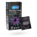 Durex Perfect Gliss préservatifs extra lubrification - 10 préservatifs