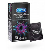 Durex Perfect Gliss préservatifs extra lubrification - 10 préservatifs
