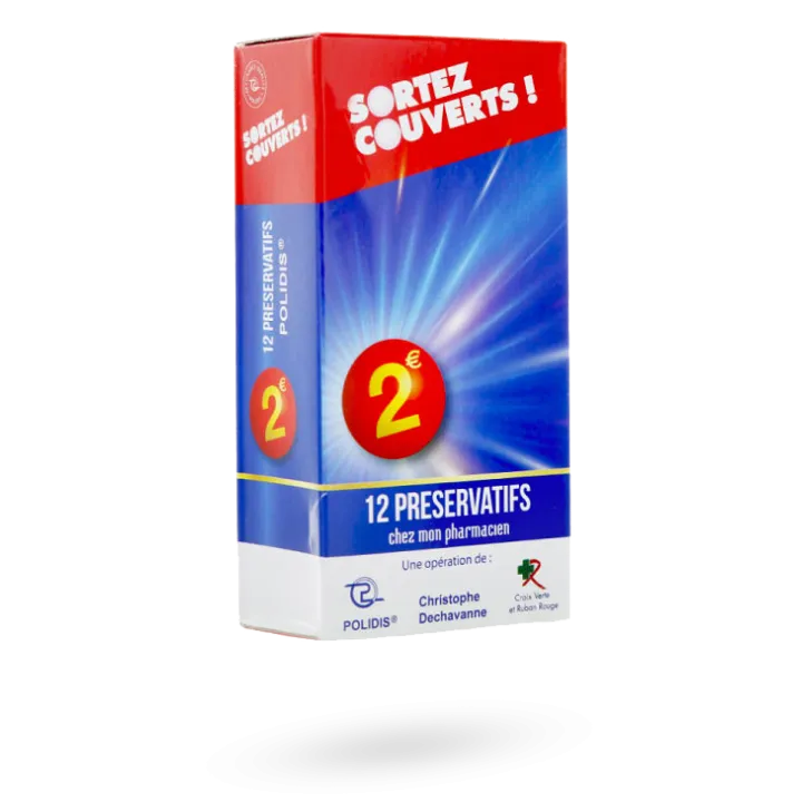 Reflex Condoms standard - Sortez couverts ! 12 préservatifs