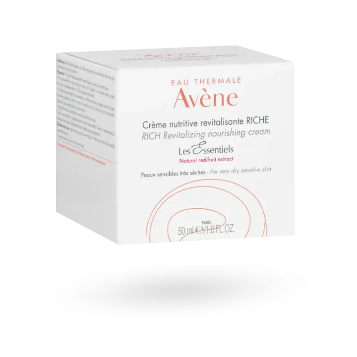Crème nutritive revitalisante riche Avène Les essentiels 50 ml